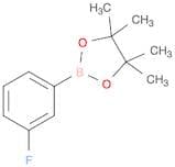 2-(3-Fluorophenyl)-4,4,5,5-tetramethyl-1,3,2-dioxaborolane