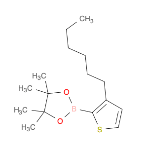 2-(3-Hexylthiophen-2-yl)-4,4,5,5-tetramethyl-1,3,2-dioxaborolane