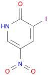 2(1H)-Pyridinone, 3-iodo-5-nitro-