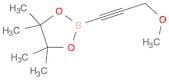 2-(3-Methoxyprop-1-yn-1-yl)-4,4,5,5-tetramethyl-1,3,2-dioxaborolane