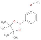 2-(3-Methoxyphenyl)-4,4,5,5-tetramethyl-1,3,2-dioxaborolane
