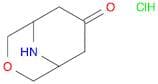 3-Oxa-9-azabicyclo[3.3.1]nonan-7-one hydrochloride