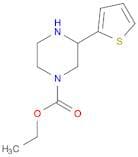 3-Thiophen-2-yl-piperazine-1-carboxylic acid ethyl ester