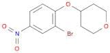 4-(2-Bromo-4-nitrophenoxy)tetrahydro-2H-pyran