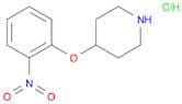 4-(2-Nitrophenoxy)piperidine, HCl