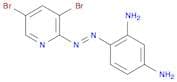 4-((3,5-Dibromopyridin-2-yl)diazenyl)benzene-1,3-diamine