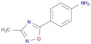 4-(3-Methyl-1,2,4-oxadiazol-5-yl)aniline
