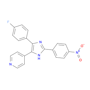 4-(4-(4-Fluorophenyl)-2-(4-nitrophenyl)-1H-imidazol-5-yl)pyridine
