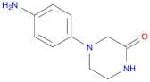Piperazinone, 4-(4-aminophenyl)- (9CI)