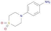 4-(4-aminophenyl)thiomorpholine-1,1-dione