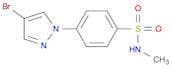 N-Methyl 4-(4-bromopyrazol-1-yl)benzenesulfonamide
