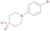 4-(4-bromophenyl)thiomorpholine-1,1-dione