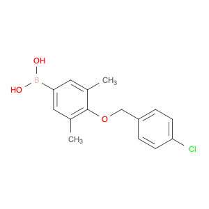 (4-((4-Chlorobenzyl)oxy)-3,5-dimethylphenyl)boronic acid
