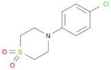 4-(4-Chlorophenyl)thiomorpholine 1,1-dioxide