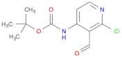 N-[2-Chloro-3-formyl-4-pyridinyl]carbamic acid tert-butyl ester