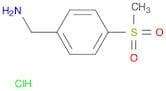 4-Methylsulfonylbenzylamine, HCl