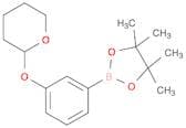 3-(Tetrahydropyran-2-yloxy)phenylboronic acid, pinacol ester