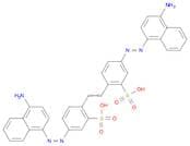 2,2′-(1,2-Ethenediyl)bis[5-[2-(4-amino-1-naphthalenyl)diazenyl]benzenesulfonic acid]