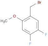 4,5-Difluoro-2-methoxybenzyl bromide
