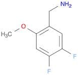 4,5-Difluoro-2-methoxybenzylamine