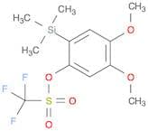 4,5-Dimethoxy-2-(trimethylsilyl)phenyl trifluoromethanesulfonate