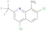4,7-Dichloro-8-methyl-2-(trifluoromethyl)quinoline