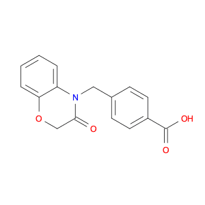 4-[(2,3-Dihydro-3-oxo-4H-1,4-benzoxazin-4-yl)methyl]benzoic acid