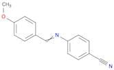 4-[(4-Methoxybenzylidene)amino]benzonitrile