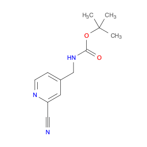 4-[(tert-Butoxycarbonylamino)methyl]-2-cyanopyridine