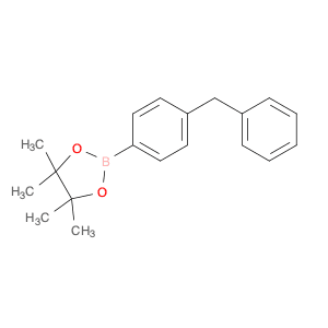 2-(4-benzylphenyl)-4,4,5,5-tetramethyl-1,3,2-dioxaborolane