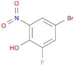 4-BROMO-2-FLUORO-6-NITROPHENOL