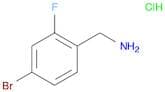 4-Bromo-2-fluorobenzylamine, HCl