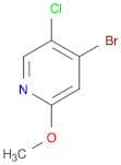 4-Bromo-5-chloro-2-methoxypyridine