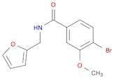 N-(Furan-2-ylmethyl) 4-bromo-3-methoxybenzamide