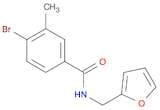 N-(furan-2-ylmethyl) 4-bromo-3-methylbenzamide