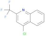 Quinoline, 4-​chloro-​2-​(trifluoromethyl)​-
