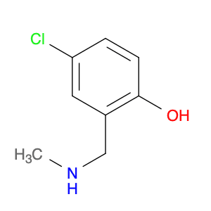 4-chloro-2-((methylamino)methyl)phenol