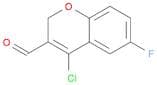 4-Chloro-6-fluoro-2H-benzopyran-3-carboxaldehyde