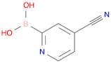 (4-Cyanopyridin-2-yl)boronic acid