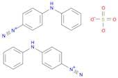 p-Anilinobenzenediazonium hydrogen sulfate