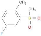 4-Fluoro-2-(methylsulfonyl)toluene