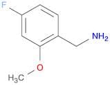 4-Fluoro-2-methoxybenzylamine