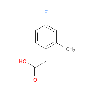 4-Fluoro-2-methylphenylacetic acid