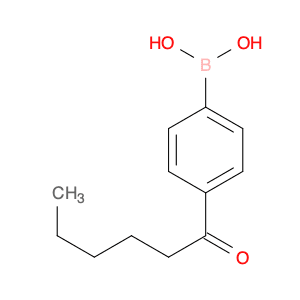 4-Hexanoylphenylboronic acid