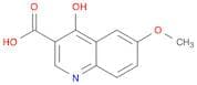 6-Methoxy-4-oxo-1,4-dihydroquinoline-3-carboxylic acid