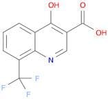 4-Hydroxy-8-(trifluoromethyl)quinoline-3-carboxylic acid