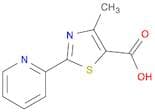 4-Methyl-2-pyridin-2-yl-1,3-thiazole-5-carboxylic acid