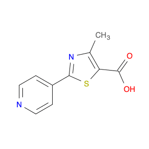 4-Methyl-2-pyrid-4-yl-1,3-thiazole-5-carboxylic acid