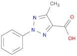5-Methyl-2-phenyl-2H-1,2,3-triazole-4-carboxylic acid