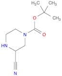 1-Piperazinecarboxylic acid, 3-cyano-, 1,1-dimethylethyl ester